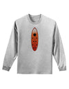 Ladybug Surfboard Adult Long Sleeve Shirt by TooLoud-Long Sleeve Shirt-TooLoud-AshGray-Small-Davson Sales