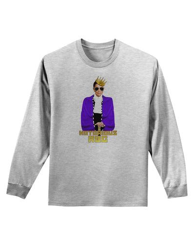 Notorious RBG Adult Long Sleeve Shirt by TooLoud-TooLoud-AshGray-Small-Davson Sales