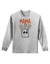 Mama Boo Ghostie Adult Long Sleeve Shirt-Long Sleeve Shirt-TooLoud-AshGray-Small-Davson Sales