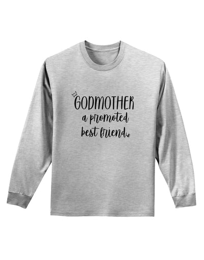 TooLoud Godmother Adult Long Sleeve Shirt-Long Sleeve Shirt-TooLoud-AshGray-Small-Davson Sales