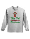 This Gal Is Not Ready For Christmas Adult Long Sleeve Shirt-Long Sleeve Shirt-TooLoud-AshGray-Small-Davson Sales