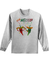 Viva Mexco Chili Peppers Adult Long Sleeve Shirt-Long Sleeve Shirt-TooLoud-AshGray-Small-Davson Sales