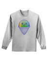 Cute Shaved Ice Adult Long Sleeve Shirt by TooLoud-Long Sleeve Shirt-TooLoud-AshGray-Small-Davson Sales