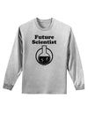 Future Scientist Adult Long Sleeve Shirt-Long Sleeve Shirt-TooLoud-AshGray-Small-Davson Sales