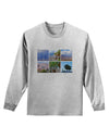 Palm Springs Square Collage Adult Long Sleeve Shirt-Long Sleeve Shirt-TooLoud-AshGray-Small-Davson Sales