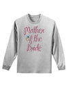 Mother of the Bride - Diamond - Color Adult Long Sleeve Shirt-Long Sleeve Shirt-TooLoud-AshGray-Small-Davson Sales