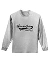 TooLoud Custom Grandpa Since YOUR YEAR Adult Long Sleeve Shirt-Long Sleeve Shirt-TooLoud-AshGray-Small-Davson Sales