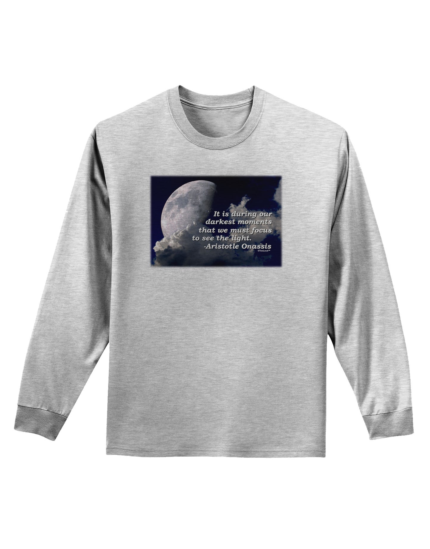 Our Darkest Moments Adult Long Sleeve Shirt-Long Sleeve Shirt-TooLoud-AshGray-Small-Davson Sales