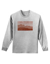 Red Planet Landscape Adult Long Sleeve Shirt-Long Sleeve Shirt-TooLoud-AshGray-Small-Davson Sales