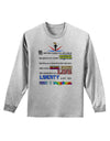 Life Liberty Pursuit of Happiness Adult Long Sleeve Shirt-Long Sleeve Shirt-TooLoud-AshGray-Small-Davson Sales