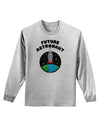 Future Astronaut Color Adult Long Sleeve Shirt-Long Sleeve Shirt-TooLoud-AshGray-Small-Davson Sales