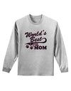 World's Best Cat Mom Adult Long Sleeve Shirt by TooLoud-Long Sleeve Shirt-TooLoud-AshGray-Small-Davson Sales