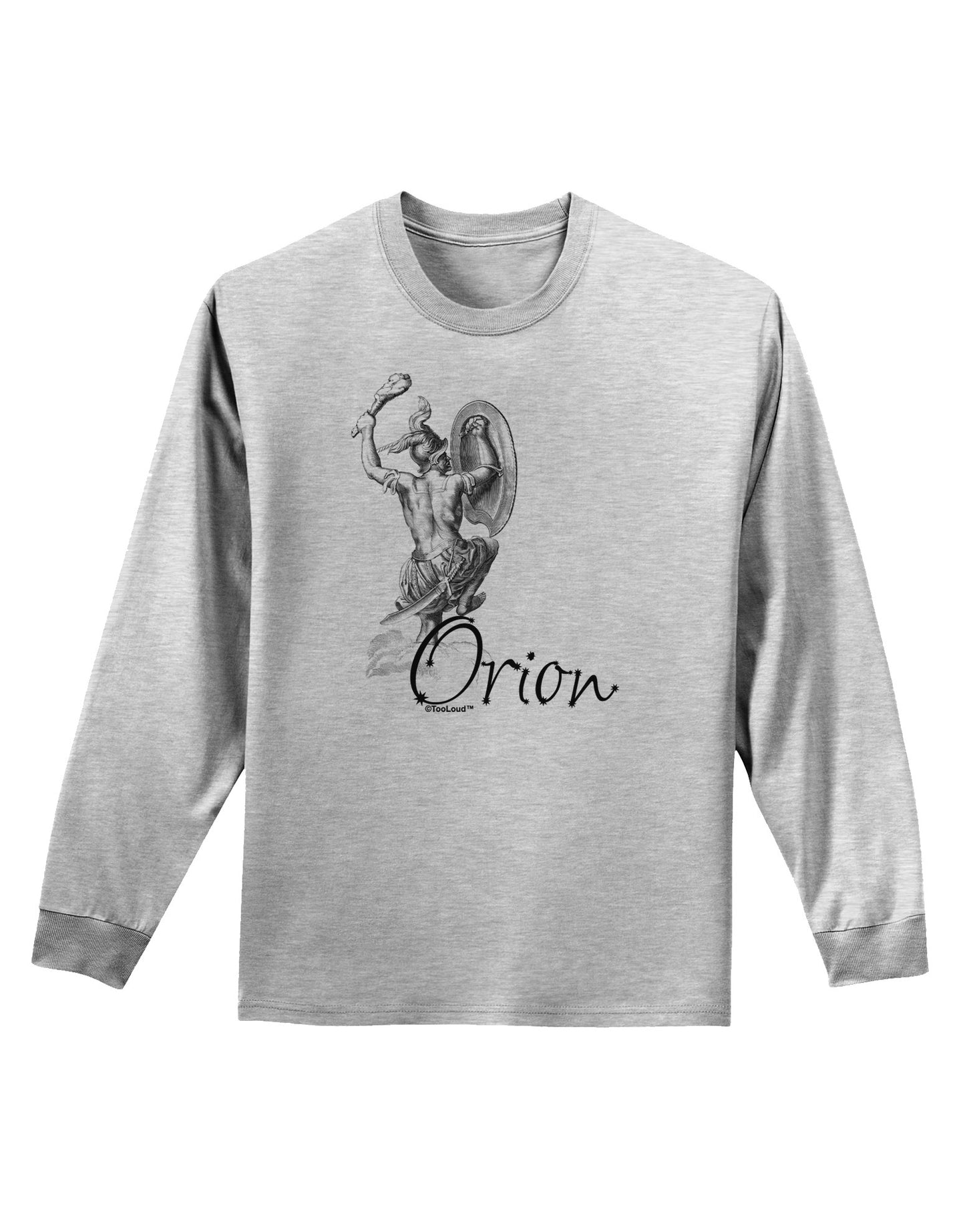 Orion Illustration Adult Long Sleeve Shirt-Long Sleeve Shirt-TooLoud-AshGray-Small-Davson Sales