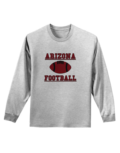 Arizona Football Adult Long Sleeve Shirt by TooLoud-TooLoud-AshGray-Small-Davson Sales