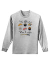 No Sushi No Life Adult Long Sleeve Shirt-Long Sleeve Shirt-TooLoud-AshGray-Small-Davson Sales