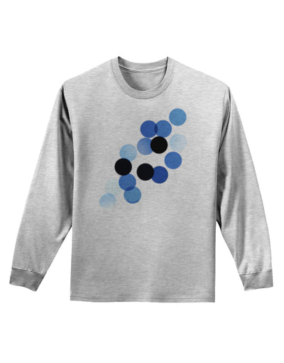 Inverted Bokeh Adult Long Sleeve Shirt by-Long Sleeve Shirt-TooLoud-AshGray-Small-Davson Sales