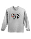 Cute Cow Adult Long Sleeve Shirt-Long Sleeve Shirt-TooLoud-AshGray-Small-Davson Sales