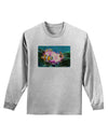 Clownfish Watercolor Adult Long Sleeve Shirt-Long Sleeve Shirt-TooLoud-AshGray-Small-Davson Sales