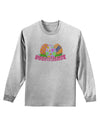 Eggsquisite Adult Long Sleeve Shirt-Long Sleeve Shirt-TooLoud-AshGray-Small-Davson Sales