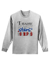 Thank My Lucky Stars and Stripes Color Adult Long Sleeve Shirt by TooLoud-Long Sleeve Shirt-TooLoud-AshGray-Small-Davson Sales