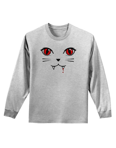 Vamp Kitty Adult Long Sleeve Shirt