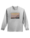 CO Sunset Cliffs Adult Long Sleeve Shirt-Long Sleeve Shirt-TooLoud-AshGray-Small-Davson Sales