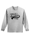 World's Greatest Dad - Sport Style Adult Long Sleeve Shirt by TooLoud-Long Sleeve Shirt-TooLoud-AshGray-Small-Davson Sales