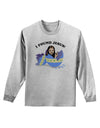 I Found Jesus - Easter Egg Adult Long Sleeve Shirt-Long Sleeve Shirt-TooLoud-AshGray-Small-Davson Sales