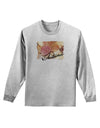 Colorado - Autumn WaterColor Text Adult Long Sleeve Shirt-Long Sleeve Shirt-TooLoud-AshGray-Small-Davson Sales