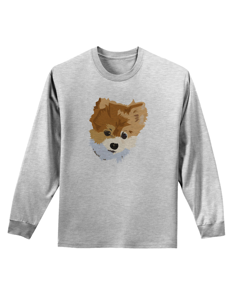 Custom Pet Art Adult Long Sleeve Shirt by TooLoud-TooLoud-White-Small-Davson Sales