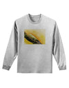 Iguana Watercolor Adult Long Sleeve Shirt-Long Sleeve Shirt-TooLoud-AshGray-Small-Davson Sales