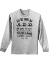 Ask Me About My A.D.D. Adult Long Sleeve Shirt-Long Sleeve Shirt-TooLoud-AshGray-Small-Davson Sales