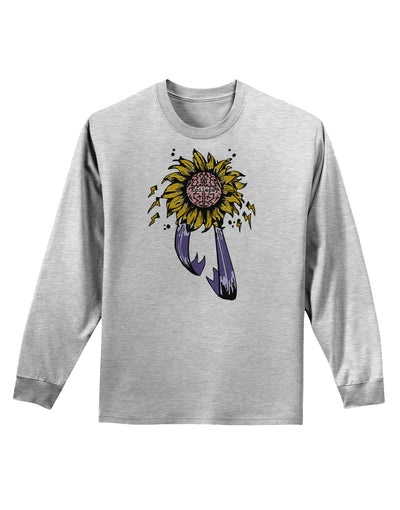 TooLoud Epilepsy Awareness Adult Long Sleeve Shirt-Long Sleeve Shirt-TooLoud-AshGray-Small-Davson Sales