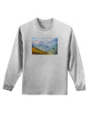 Colorado Fog Mountains Adult Long Sleeve Shirt-Long Sleeve Shirt-TooLoud-AshGray-Small-Davson Sales