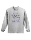 Wet Pussycat Adult Long Sleeve Shirt-Long Sleeve Shirt-TooLoud-AshGray-Small-Davson Sales