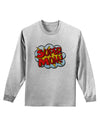 Super Mom - Superhero Comic Style Adult Long Sleeve Shirt-Long Sleeve Shirt-TooLoud-AshGray-Small-Davson Sales