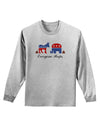 Everyone Poops Donkey Elephant Adult Long Sleeve Shirt-Long Sleeve Shirt-TooLoud-AshGray-Small-Davson Sales