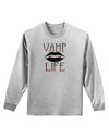 Vamp Life Adult Long Sleeve Shirt-Long Sleeve Shirt-TooLoud-AshGray-Small-Davson Sales