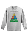 Main Food Groups of an Elf - Christmas Adult Long Sleeve Shirt-Long Sleeve Shirt-TooLoud-AshGray-Small-Davson Sales