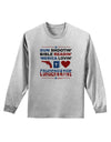 Gun Shootin' Conservative Adult Long Sleeve Shirt-Long Sleeve Shirt-TooLoud-AshGray-Small-Davson Sales