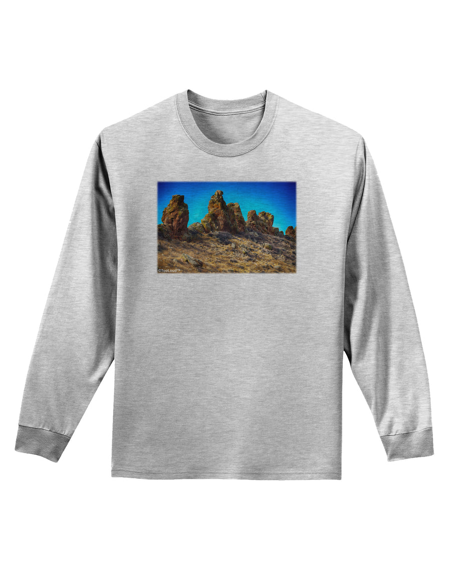 Crags in Colorado Adult Long Sleeve Shirt by TooLoud-Long Sleeve Shirt-TooLoud-White-Small-Davson Sales