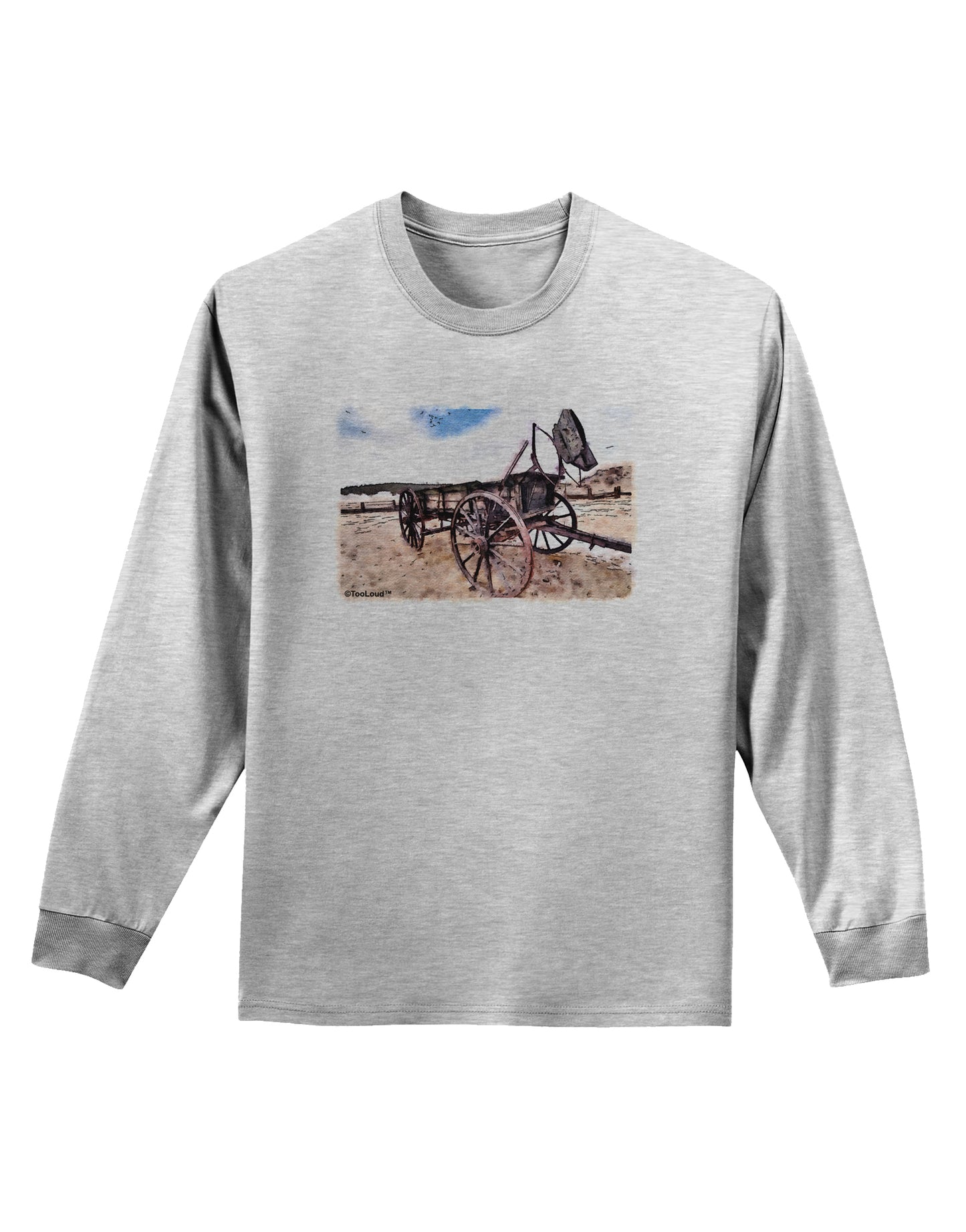 Antique Vehicle Adult Long Sleeve Shirt-Long Sleeve Shirt-TooLoud-AshGray-Small-Davson Sales