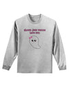 Ghouls Just Wanna Have Fun Cute Ghost - Halloween Adult Long Sleeve Shirt-Long Sleeve Shirt-TooLoud-AshGray-Small-Davson Sales