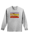 Planet Mars Watercolor Adult Long Sleeve Shirt-Long Sleeve Shirt-TooLoud-AshGray-Small-Davson Sales