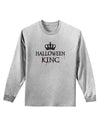 Halloween King Adult Long Sleeve Shirt by TooLoud-Long Sleeve Shirt-TooLoud-AshGray-Small-Davson Sales