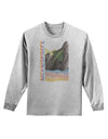 Archaopteryx - With Name Adult Long Sleeve Shirt by TooLoud-Long Sleeve Shirt-TooLoud-AshGray-Small-Davson Sales