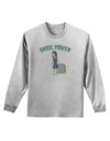 Ghoul Power - Funny Halloween Adult Long Sleeve Shirt-Long Sleeve Shirt-TooLoud-AshGray-Small-Davson Sales