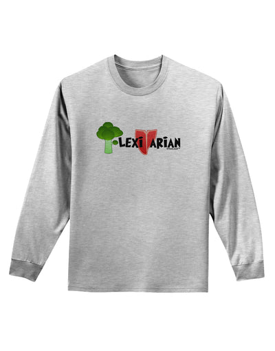 Flexitarian Adult Long Sleeve Shirt by TooLoud-Long Sleeve Shirt-TooLoud-AshGray-Small-Davson Sales