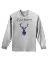 Expecto Patronum Space Stag Adult Long Sleeve Shirt-Long Sleeve Shirt-TooLoud-AshGray-Small-Davson Sales