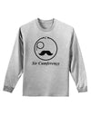 Sir Cumference Adult Long Sleeve Shirt-Long Sleeve Shirt-TooLoud-AshGray-Small-Davson Sales